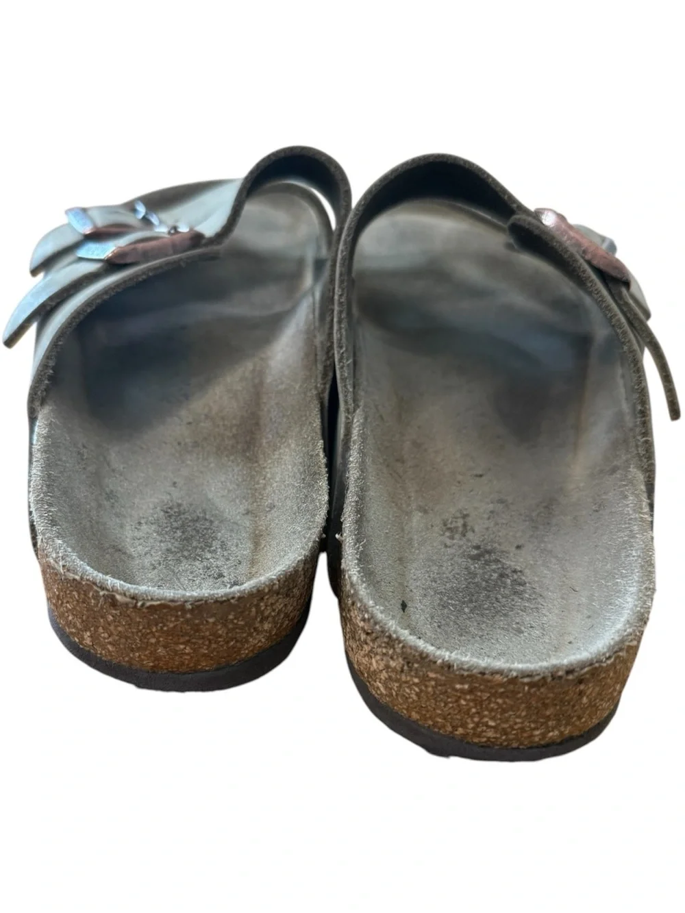 Birkenstock Arizona Two-Strap Sandals in Taupe Size EU 41 Narrow US Men’s 8